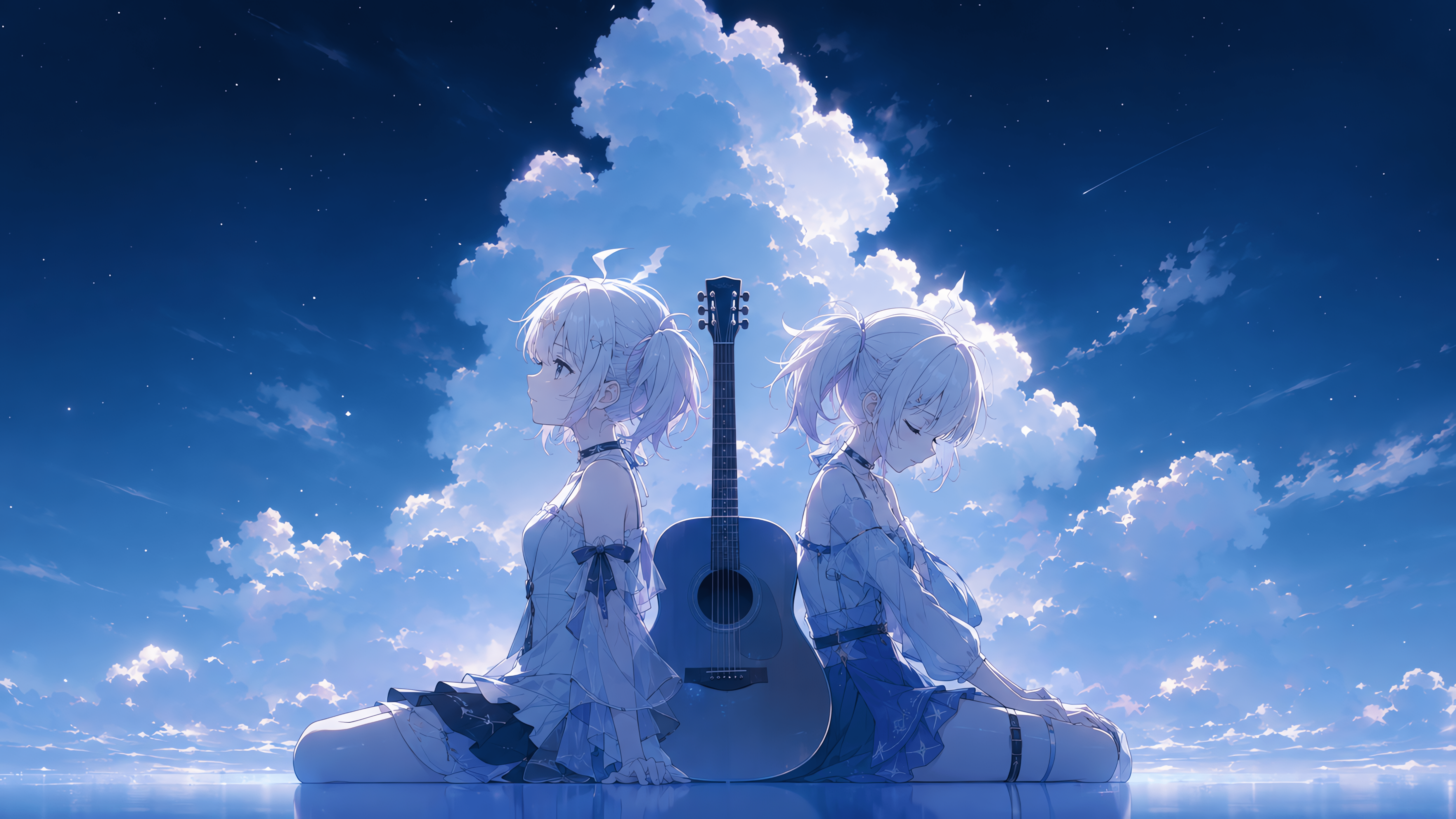 GPT Image 2 的七种歌声舞台：萌音莜奈插画图集
